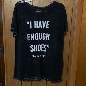 🛑LAST CHANCE🛑 Black American Eagle Tee